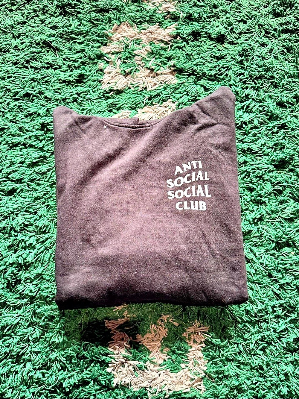Anti Social Club Kkoch Hoodie Black